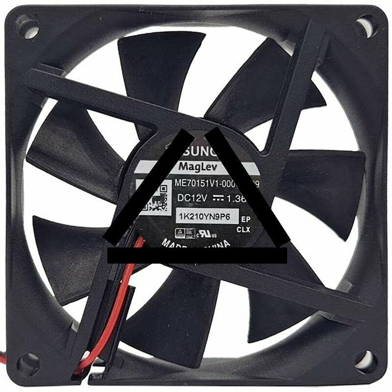Sunon Maglev ME70151V1-000C-G99 DC 12V 1.36W 2 Wires Axial Cooling Fan