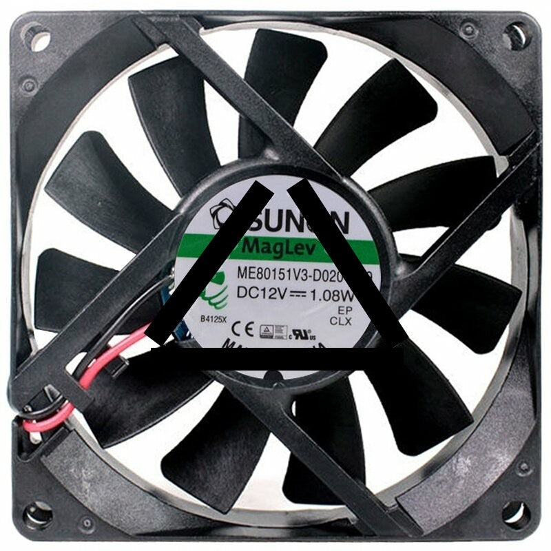 Sunon Maglev ME80151V3-D020-G99 DC 12V 1.08W 2 / 3 Wires Axial Fan