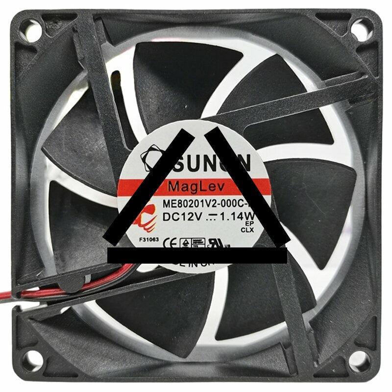 Sunon Maglev ME80201V2-000C-F99 DC 12V 1.14W 2 / 3 Wires Axial Fan