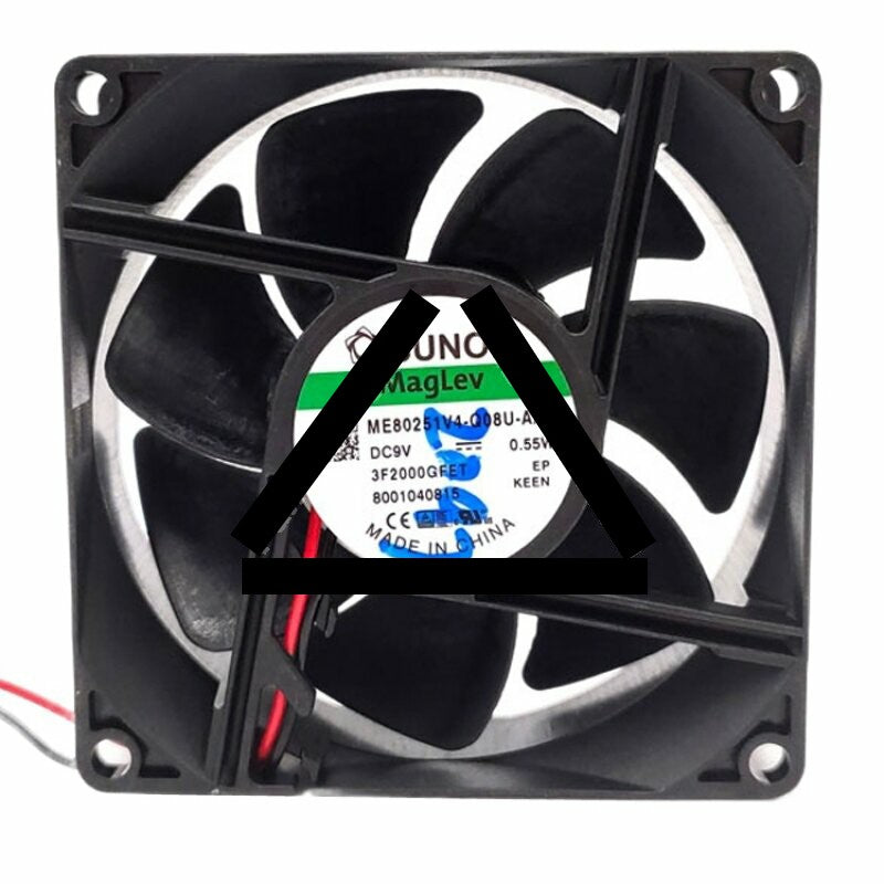 Sunon Maglev ME80251V4-Q08U-AA9 DC 9V 0.55W 8025 Axial Cooling Fan