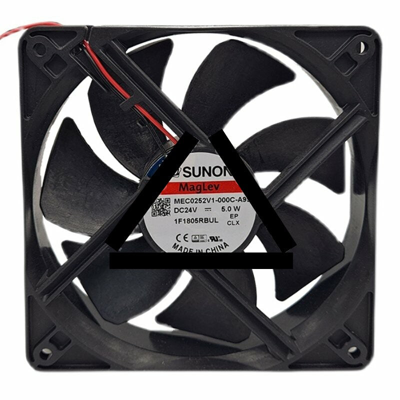 Sunon Maglev MEC0252V1-000C-A99 DC 24V 5.0W 12025 108.2CFM Axial Cooling Fan