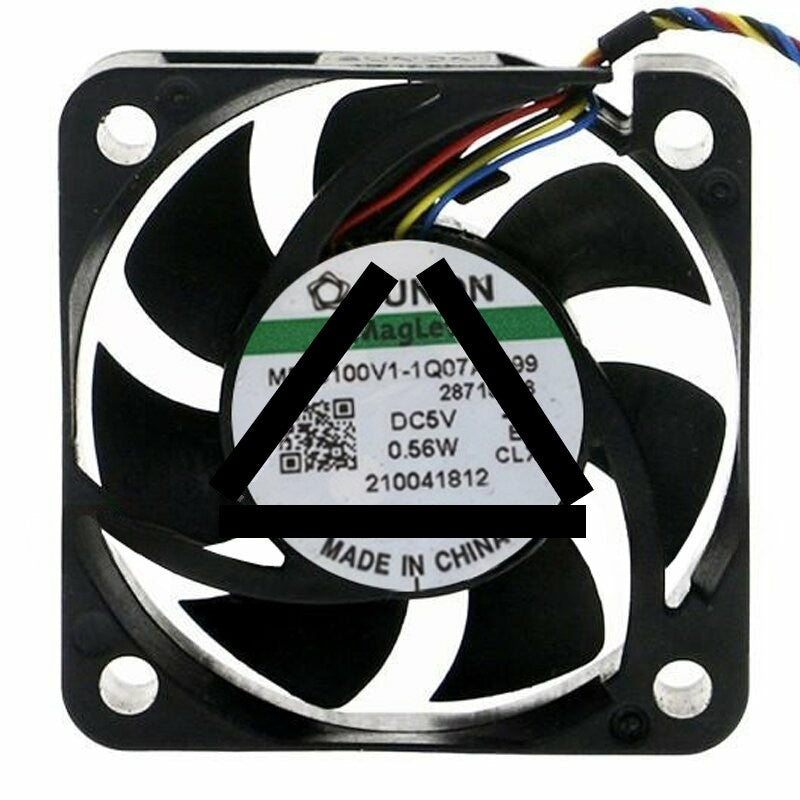 Sunon Maglev MF40100V1-1Q07A-S99 DC 5V 0.56W 4010 Axial Cooling Fan