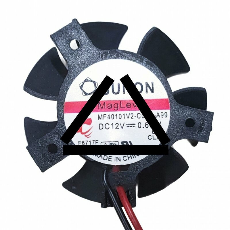 Sunon Maglev MF40101V2-C01C-A99 DC 12V 0.63W Axial Cooling Fan