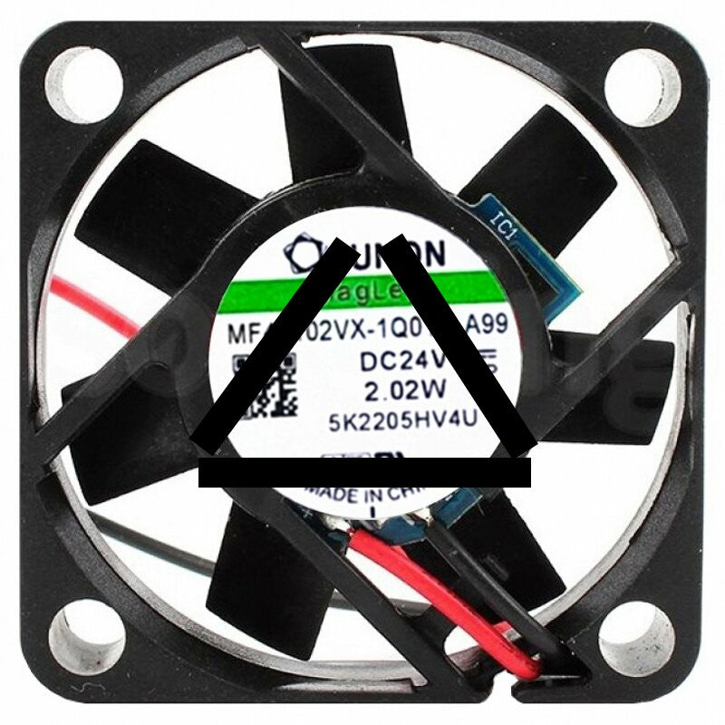 Sunon Maglev MF40102VX-1Q01U-A99 DC 24V 2.02W 2 Wires Axial Cooling Fan