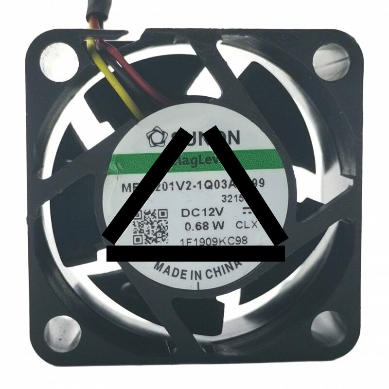 Sunon Maglev MF40201V2-1Q03A-G99 DC 12V 0.68W 4020 Axial Cooling Fan