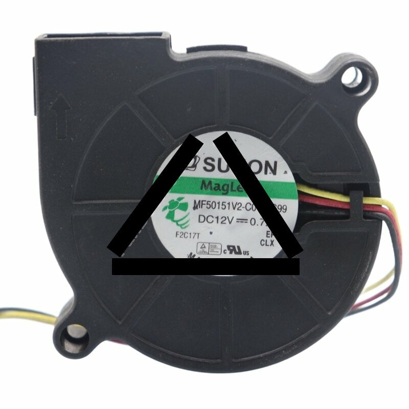 Sunon Maglev MF50151V2-C01A-G99 DC 12V 0.72W 5015 Blower Cooling Fan