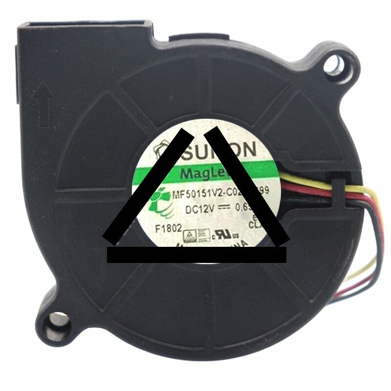 Sunon Maglev MF50151V2-C02A-G99 DC 12V 0.65W 3 Wires Blower Fan