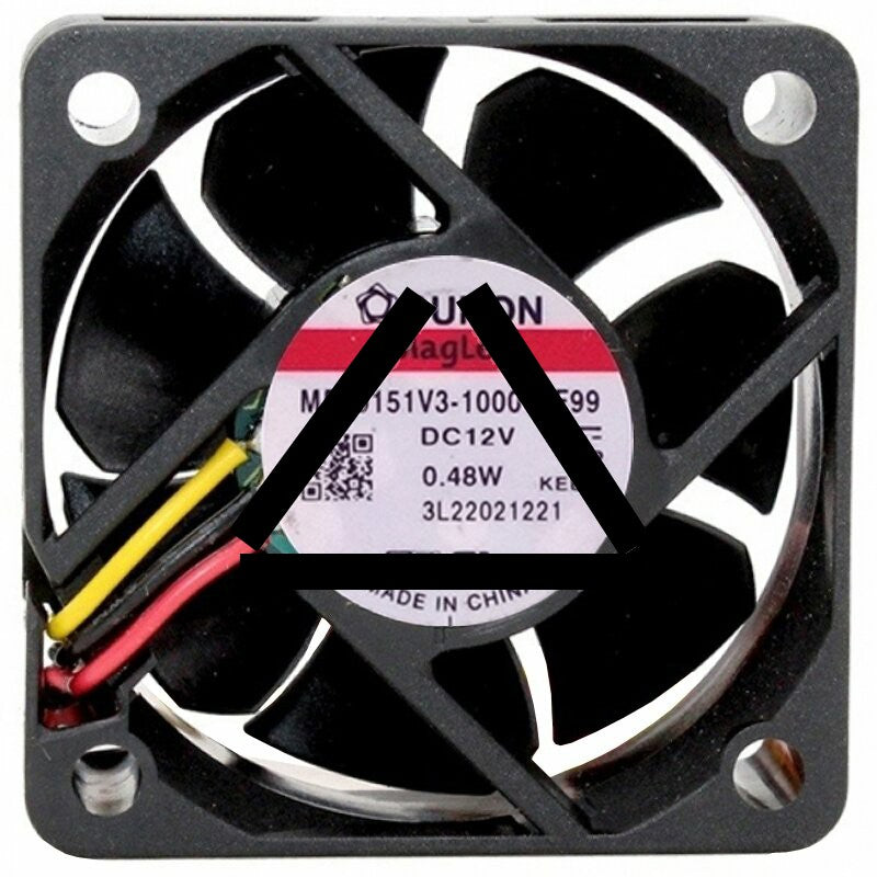 Sunon Maglev MF50151V3-1000C-F99 DC 12V 0.48W 2 / 3 Wires Axial Fan