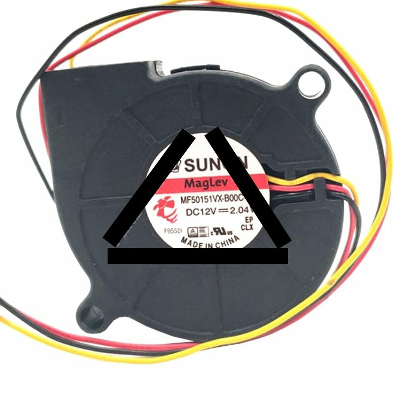 Sunon Maglev MF50151VX-B00C-G99 DC 12V 2.04W 5015 Blower Cooling Fan