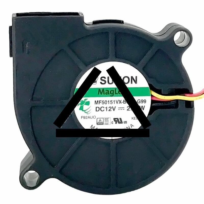 Sunon Maglev MF50151VX-B02U-G99 DC 12V 2.04W 2 Wires / 3 Wires Blower Cooling Fan