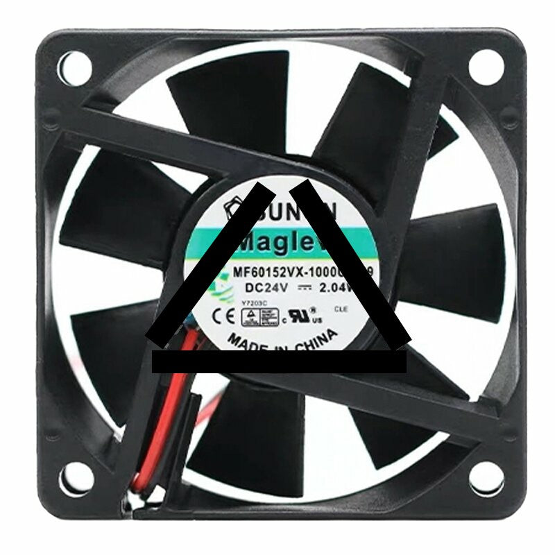 Sunon Maglev MF60152VX-1000U-A99 DC 24V 2.04W 6015 Axial Cooling Fan