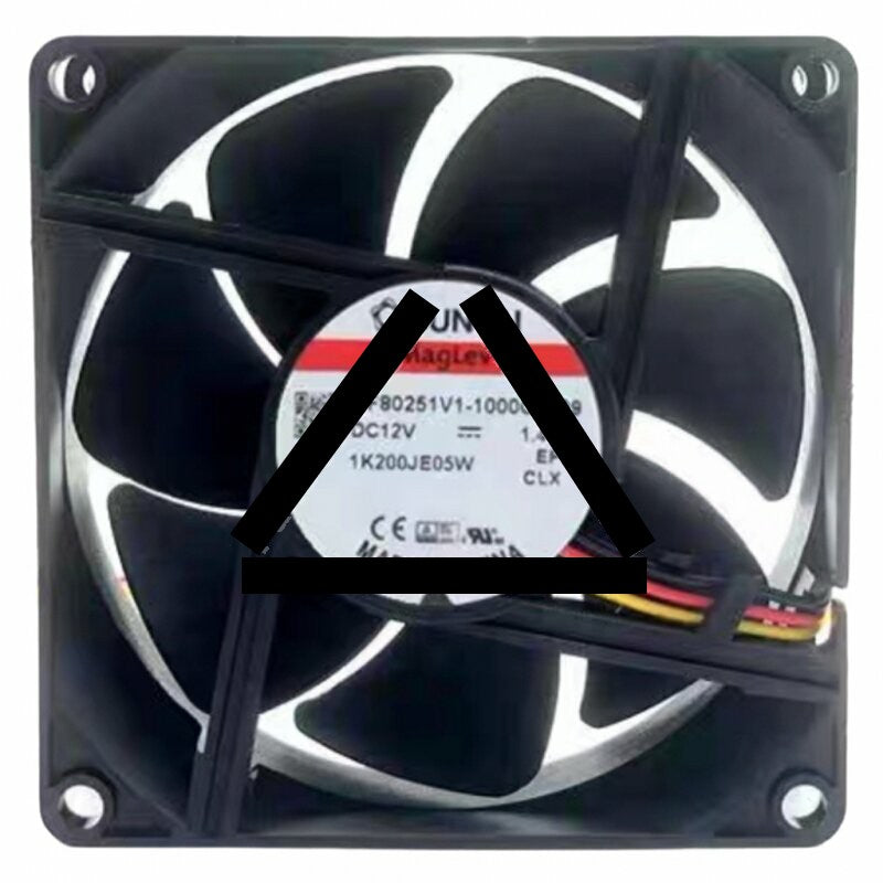 Sunon Maglev MF80251V1-1000C-A99 DC 12V 1.44W Axial Cooling Fan