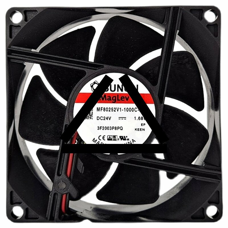 Sunon Maglev MF80252V1-1000C-A99 DC 24V 1.68W 3200RPM Axial Cooling Fan