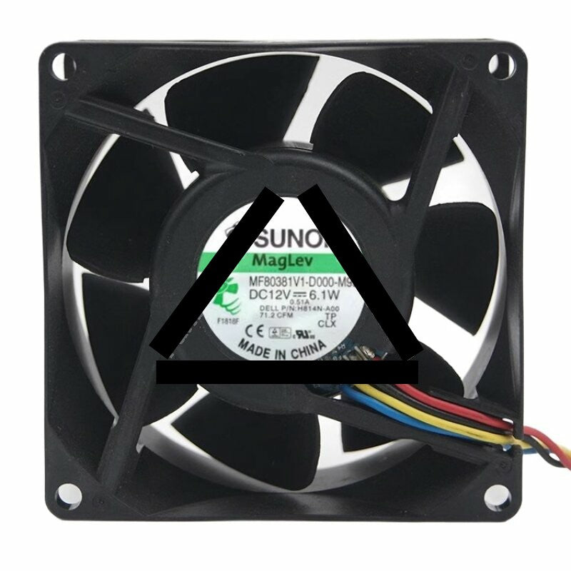 Sunon Maglev MF80381V1-D000-M99 DC 12V 6.1W 8038 Axial Cooling Fan