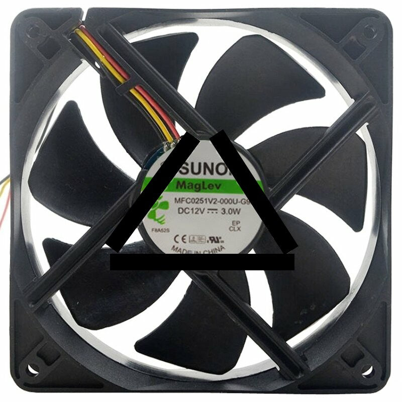 Sunon Maglev MFC0251V2-000U-G99 DC 12V 3.0W 2 / 3 Wires Axial Fan