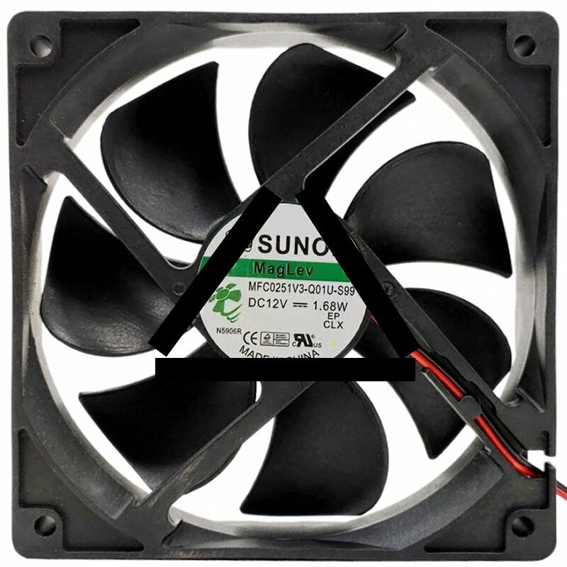 Sunon Maglev MFC0251V3-Q01U-S99 DC 12V 1.68W Axial Cooling Fan