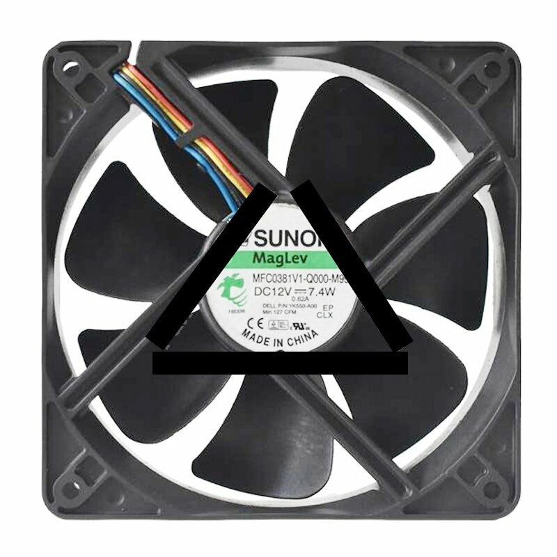 Sunon Maglev MFC0381V1-Q000-M99 DC 12V 7.4W 12038 Axial Cooling Fan
