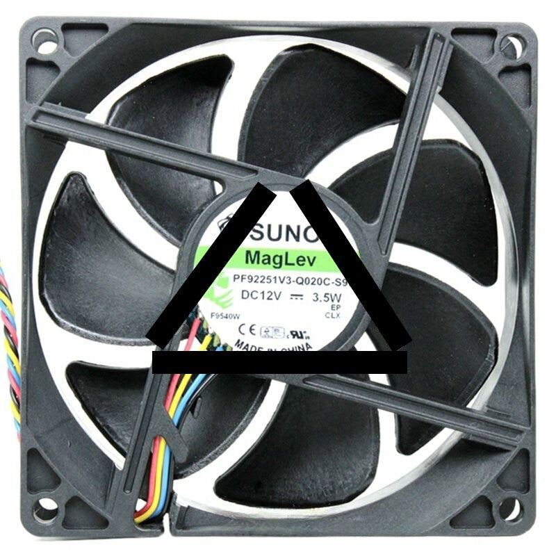 Sunon Maglev PF92251V3-Q020C-S99 DC 12V 3.5W 4 Wires PWM Axial Fan