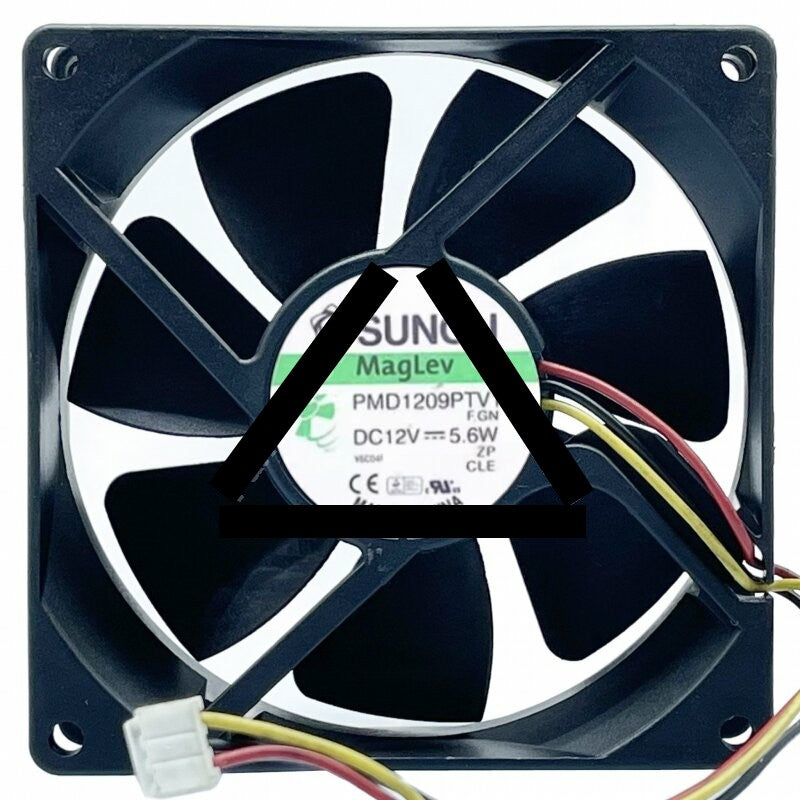 Sunon Maglev PMD1209PTV1-A DC 12V 5.6W 3 Wires 9025 Axial Cooling Fan