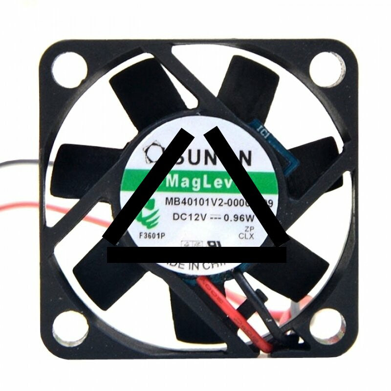 Sunon MB40101V2-0000-A99 DC 12V 0.96W 2 Wires / 3 Wires Axial Cooling Fan
