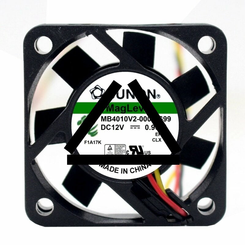Sunon MB40101V2-0000-G99 DC 12V 0.96W 2 Wires / 3 Wires Axial Cooling Fan