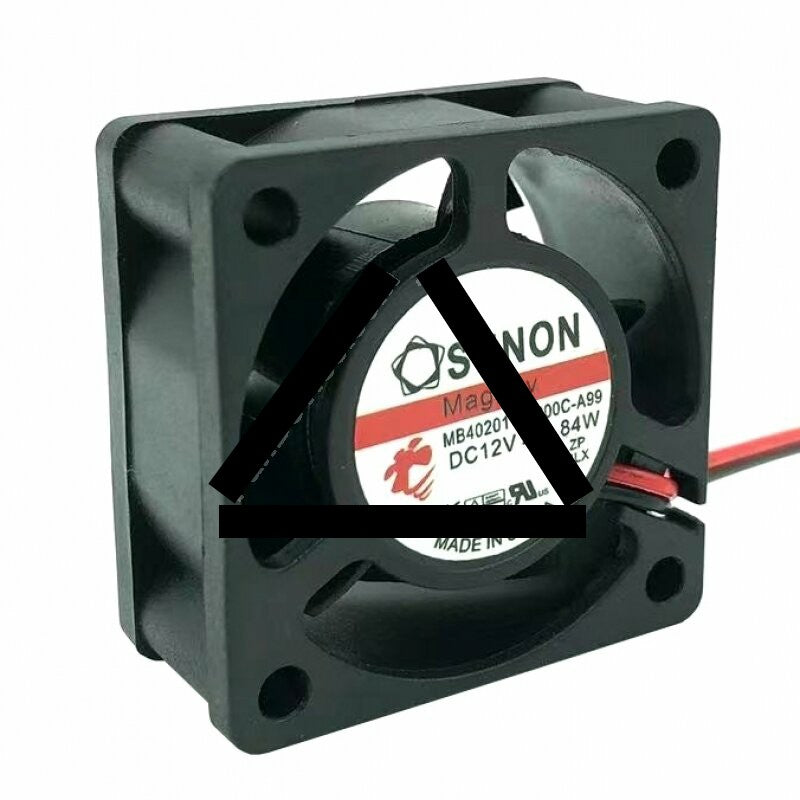 Sunon MB40201V1-000C-A99 DC 12V 0.84W 2 Wires / 3 Wires Axial Cooling Fan