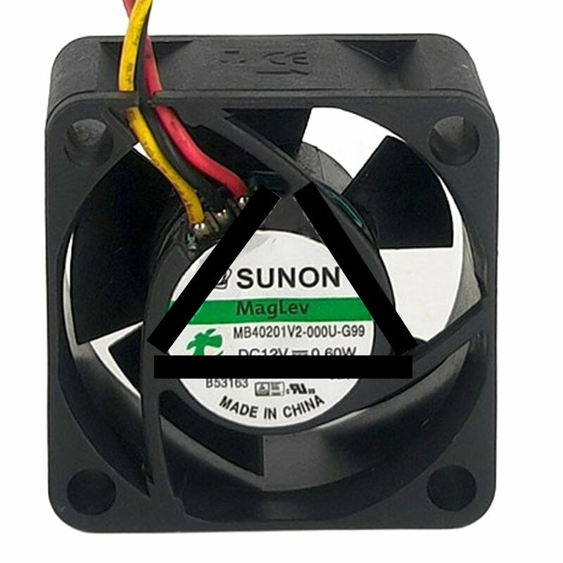 Sunon MB40201V2-000U-G99 DC 12V 0.60W 4020 Axial Cooling Fan