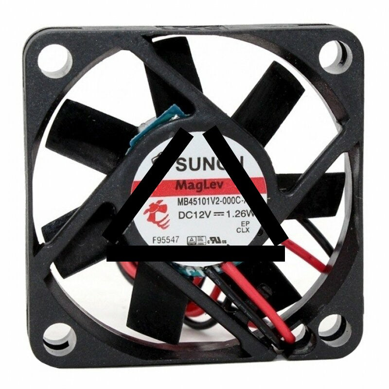 Sunon MB45101V2-000C-A99 DC 12V 1.26W 2 Wires / 3 Wires / 4 Wires Axial Cooling Fan