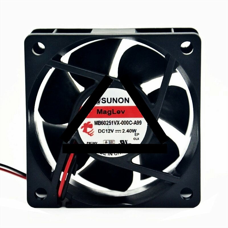 Sunon MB60251VX-000C-A99 DC 12V 2.40W 2 Wires / 3 Wires / 4 Wires Axial Cooling Fan