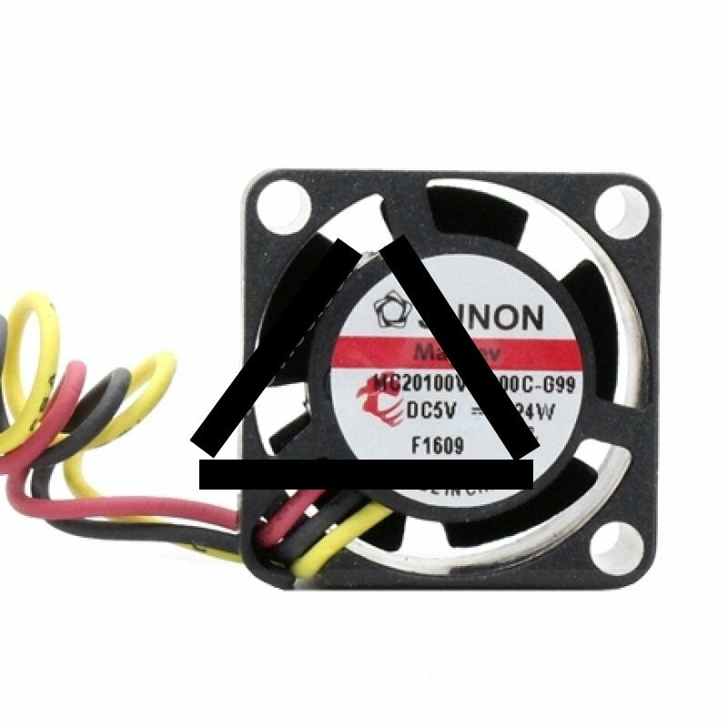 Sunon MC20100V3-Q00C-G99 DC 5V 0.24W 3 Wires Axial Cooling Fan