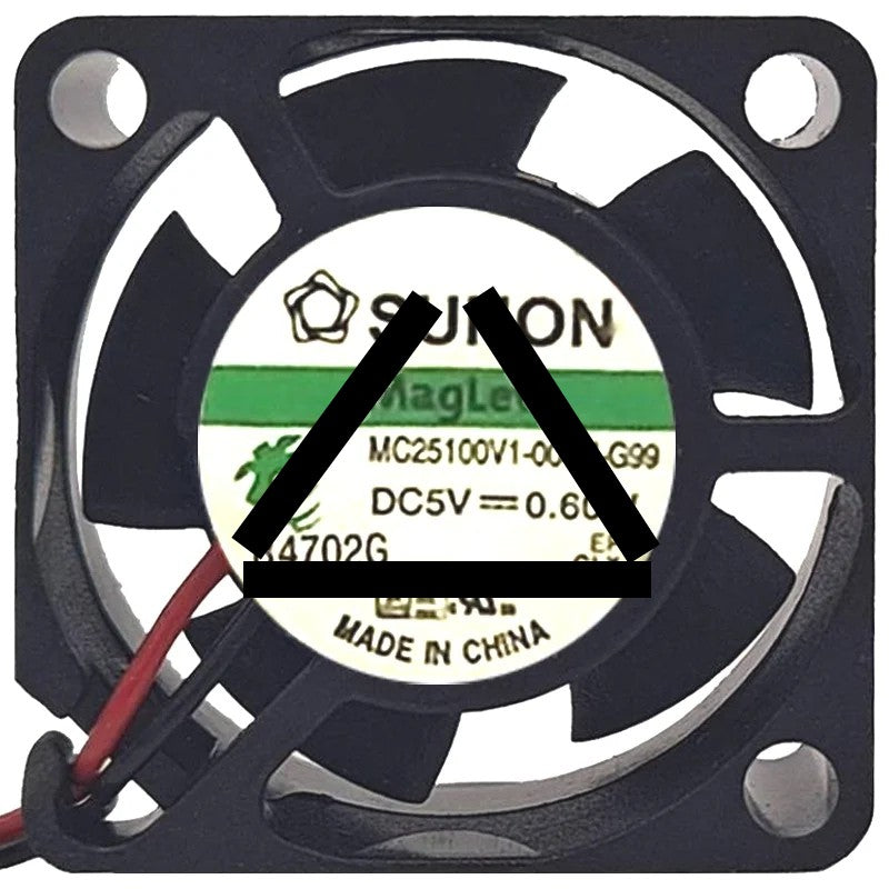 Sunon MC25100V1-000U-G99 5V 0.60W 2 / 3 Wires Cooling Fan