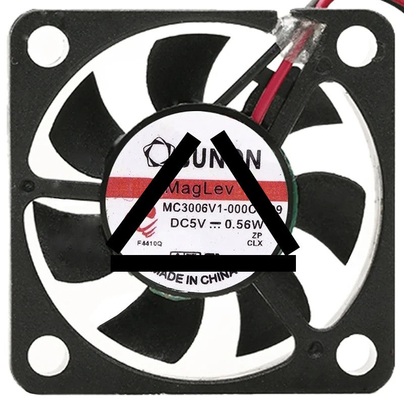 Sunon MC3006V1-000C-A99 5V 0.56W 2 Wires Maglev Cooling Fan