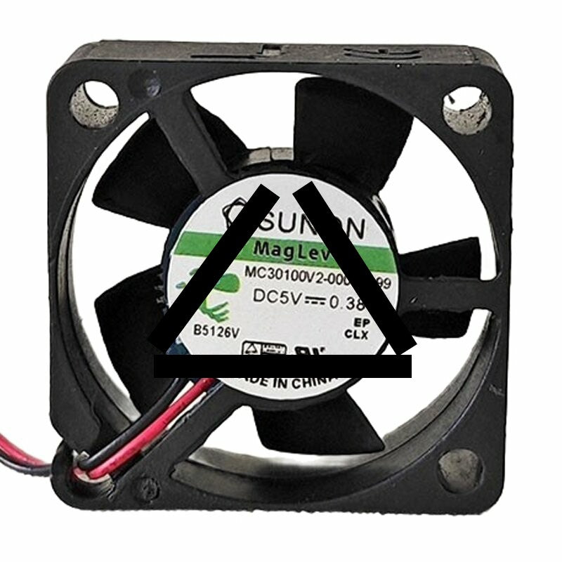 Sunon MC30100V2-000U-A99 DC 5V 0.38W 3010 Axial Cooling Fan