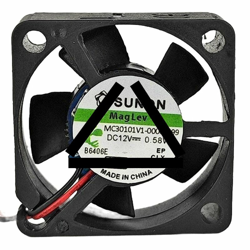 Sunon MC30101V1-0000-G99 DC 12V 0.58W 3010 Axial Cooling Fan