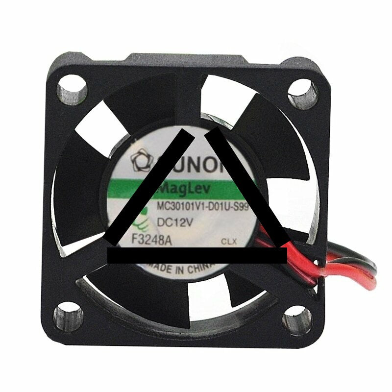 Sunon MC30101V1-D01U-S99 DC 12V 2 Wires / 3 Wires / 4 Wires Axial Cooling Fan