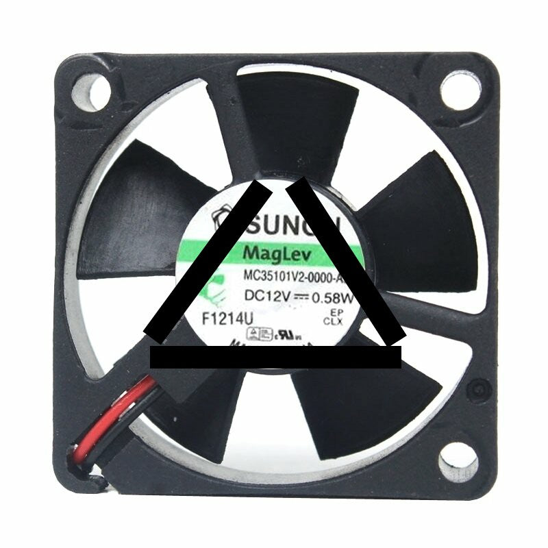 Sunon MC35101V2-0000-A99 DC 12V 0.58W 2 Wires Axial Cooling Fan