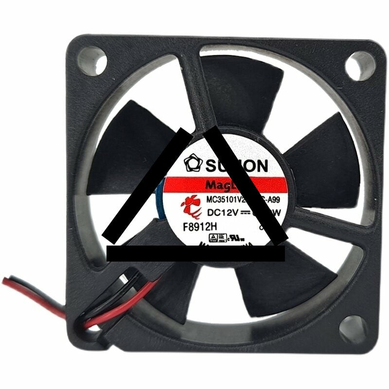 SUNON MC35101V2-000C-A99 DC 12V 0.52W 2 Wires / 3 Wires Axial Cooling Fan