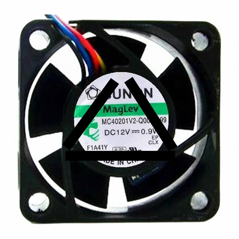 Sunon MC40201V2-Q000-S99 DC 12V 0.9W 2 Wires / 3 Wires / 4 Wires Axial Cooling Fan