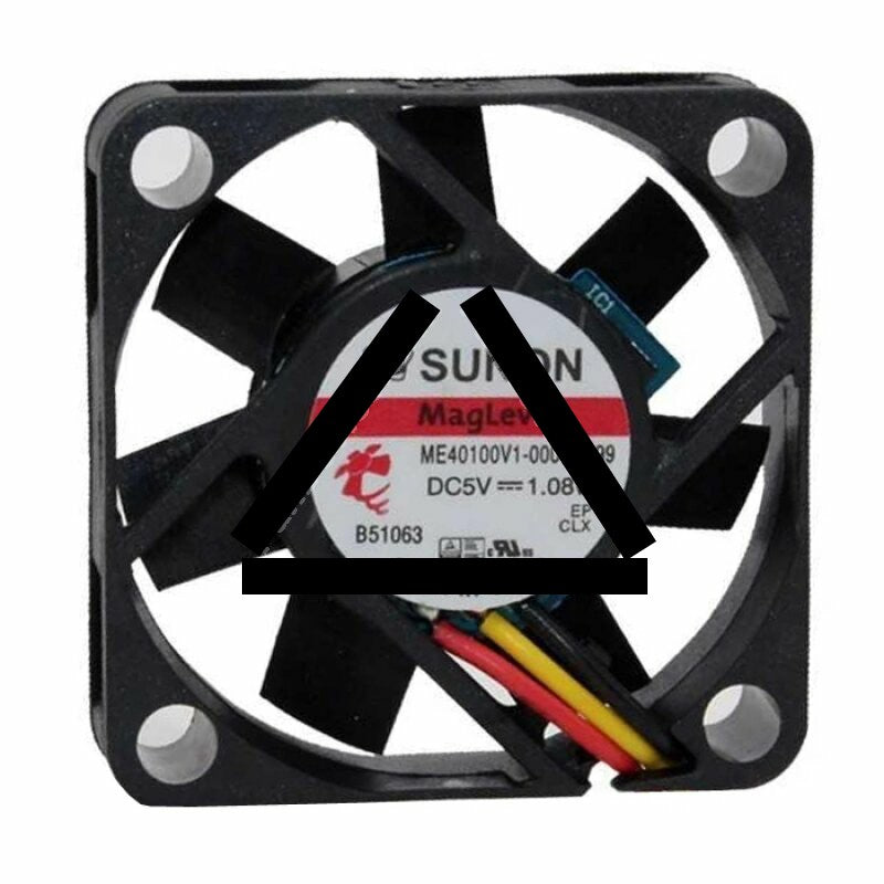 Sunon ME40100V1-000C-G99 DC 5V 1.08W 2 Wires / 3 Wires Axial Cooling Fan
