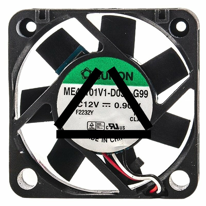 Sunon ME40101V1-D03A-G99 DC 12V 0.90W 2 Wires / 3 Wires Axial Cooling Fan