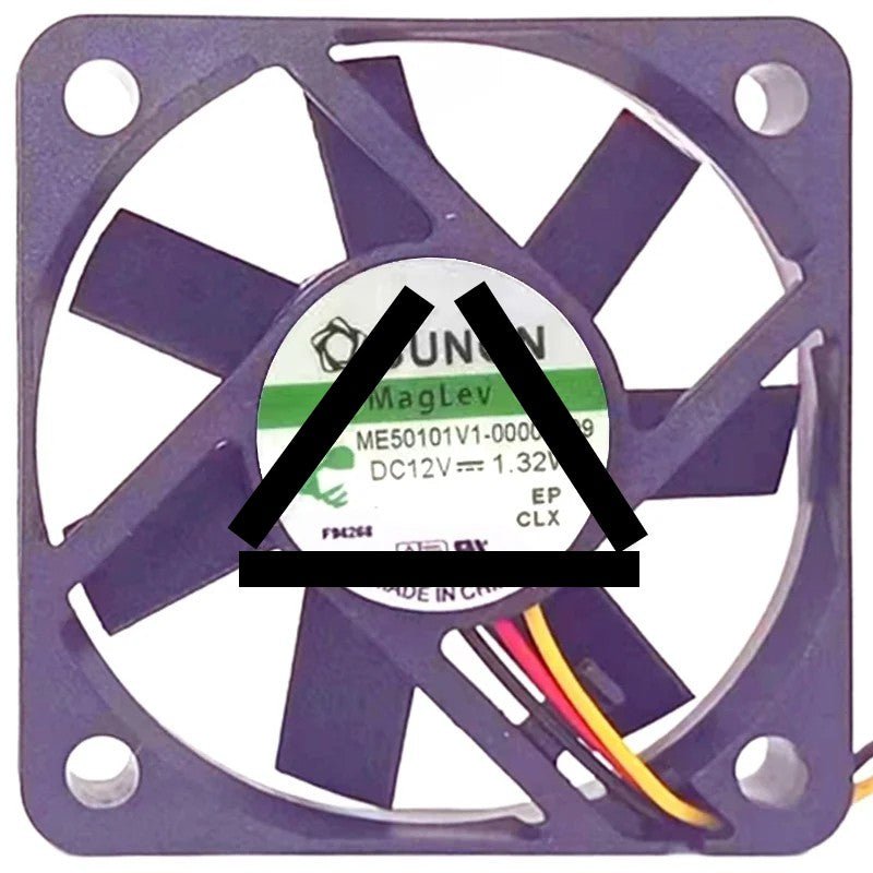 Sunon ME50101V1-0000-G99 DC 12V 1.32W 3 Wires Maglev Cooling Fan