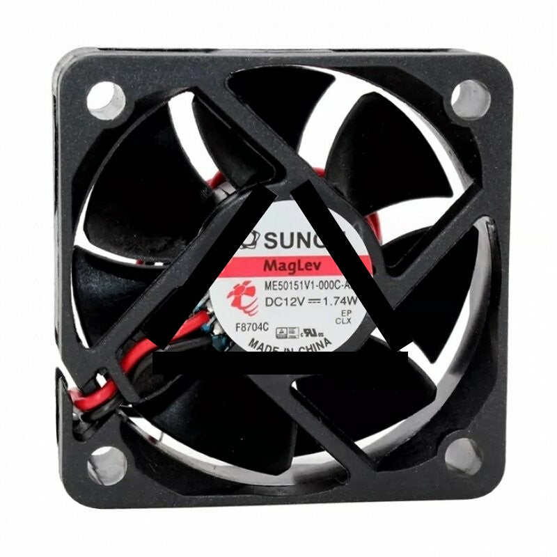 Sunon ME50151V1-000C-A99 DC 12V 1.74W 2 Wires Axial Cooling Fan