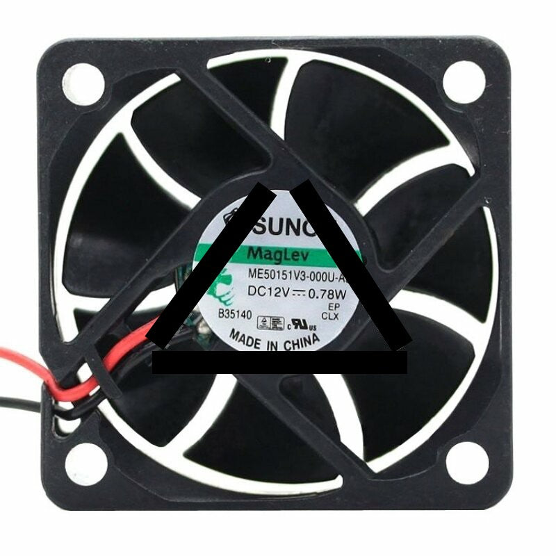SUNON ME5015V3-000U-A99 DC 12V 0.78W 2 Wires / 3 Wires Axial Cooling Fan