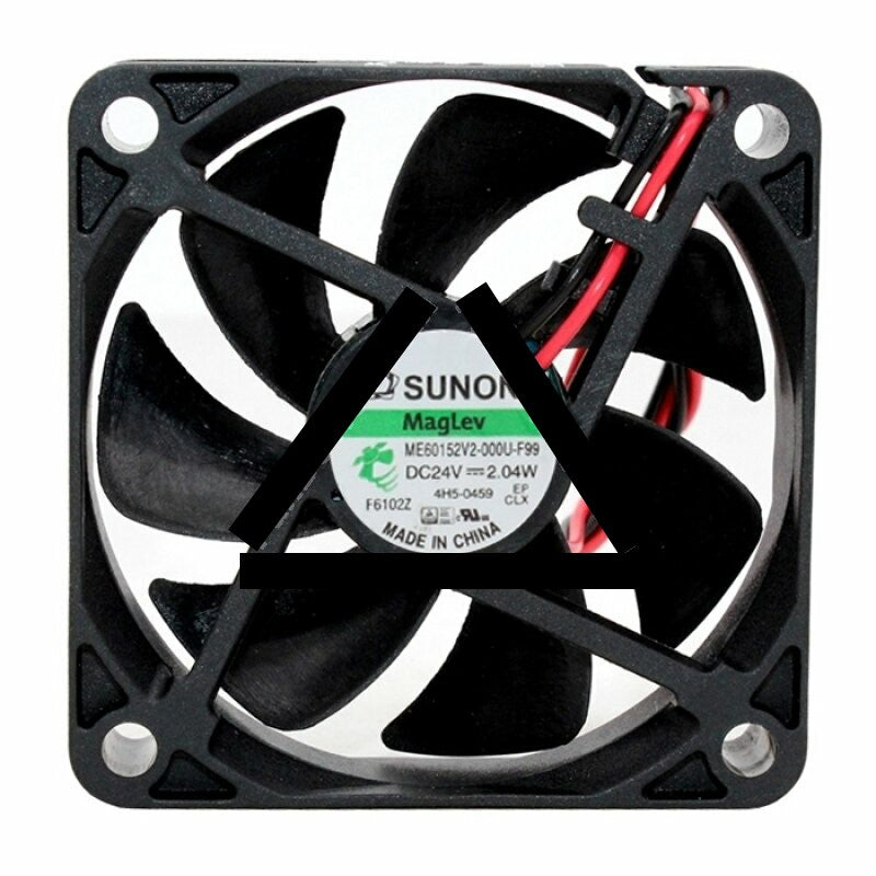 Sunon ME60152V2-000U-F99 DC 24V 2.04W 3 Wires Axial Cooling Fan