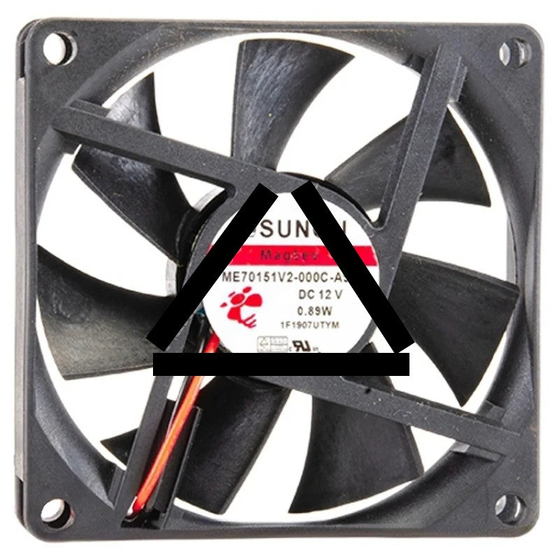 Sunon ME70151V2-000C-A99 DC 12V 0.89W 2 Wires Axial Fan