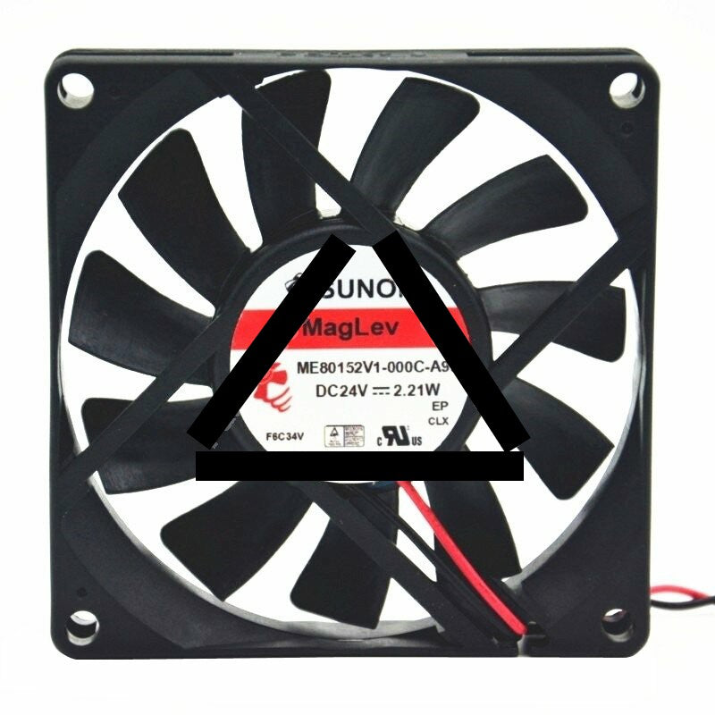 Sunon ME80152V1-000C-A99 DC 24V 2.21W 2 Wires / 3 Wires Axial Cooling Fan