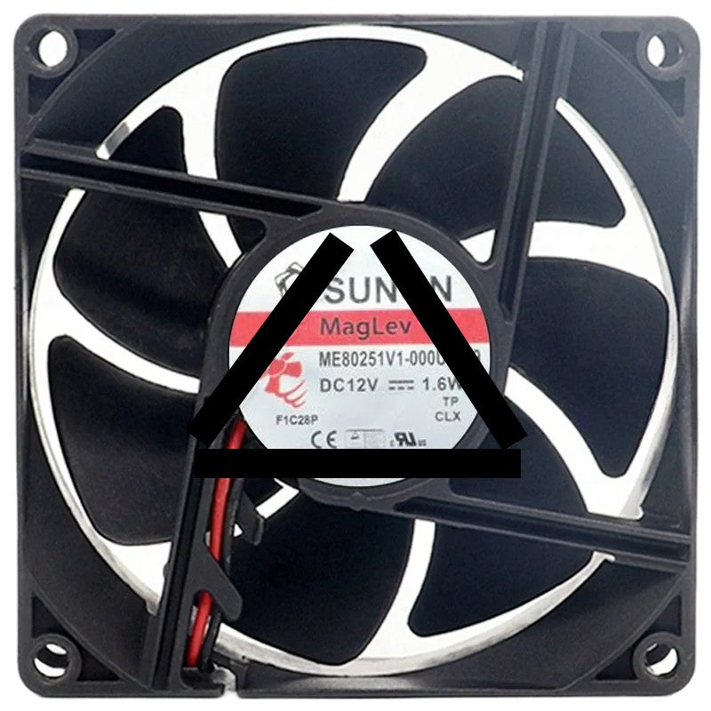 Sunon ME80251V1-000U-A999 12V 1.6W 2 Wires Maglev Cooling Fan