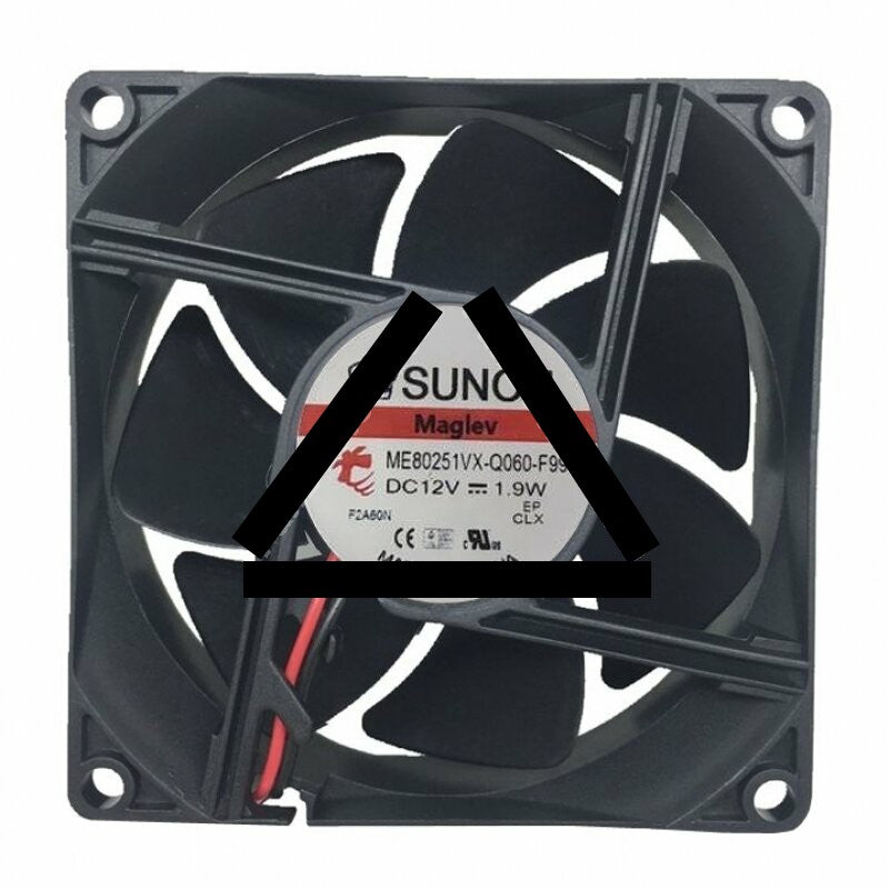 Sunon ME80251VX-Q060-F99 DC 12V 1.9W 2 Wires / 3 Wires Axial Cooling Fan