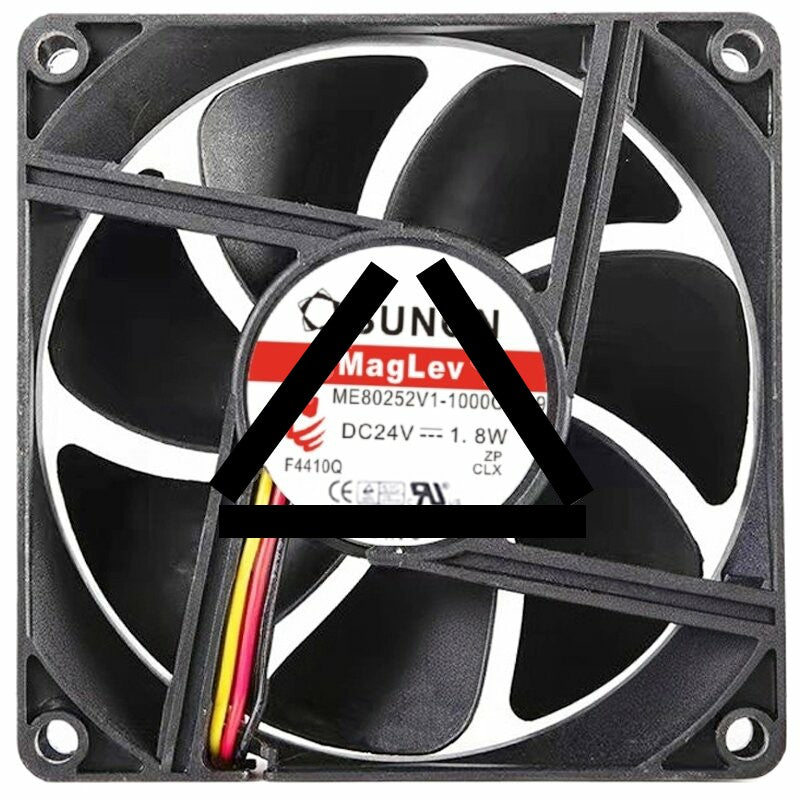Sunon ME80252V1-1000C-A99 24V 1.8W 2 / 3 Wires Cooling Fan