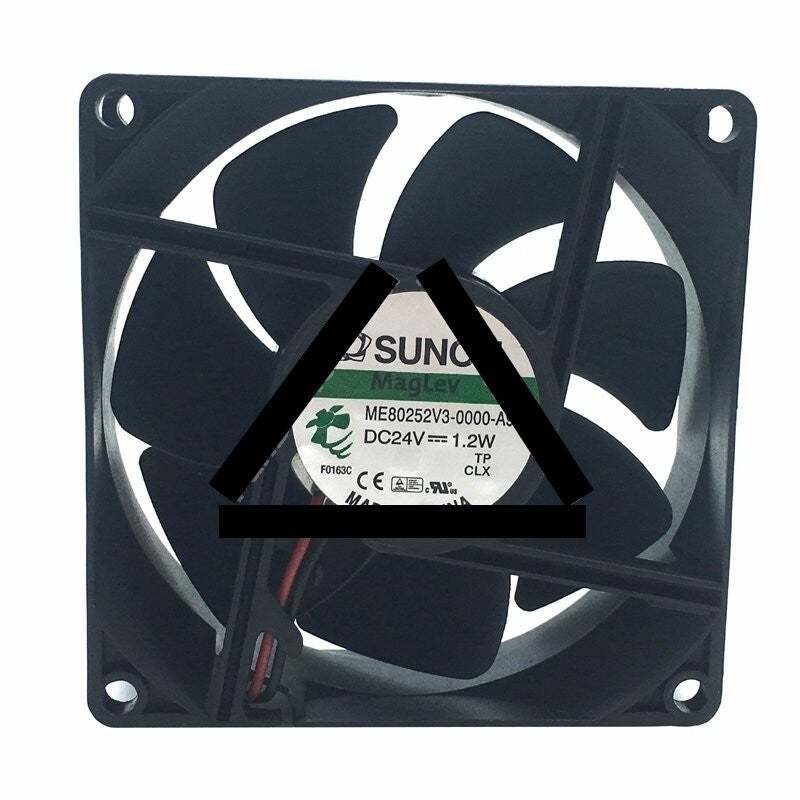 Sunon ME80252V3-0000-A99 DC 24V 1.2W 2 Wires Axial Cooling Fan
